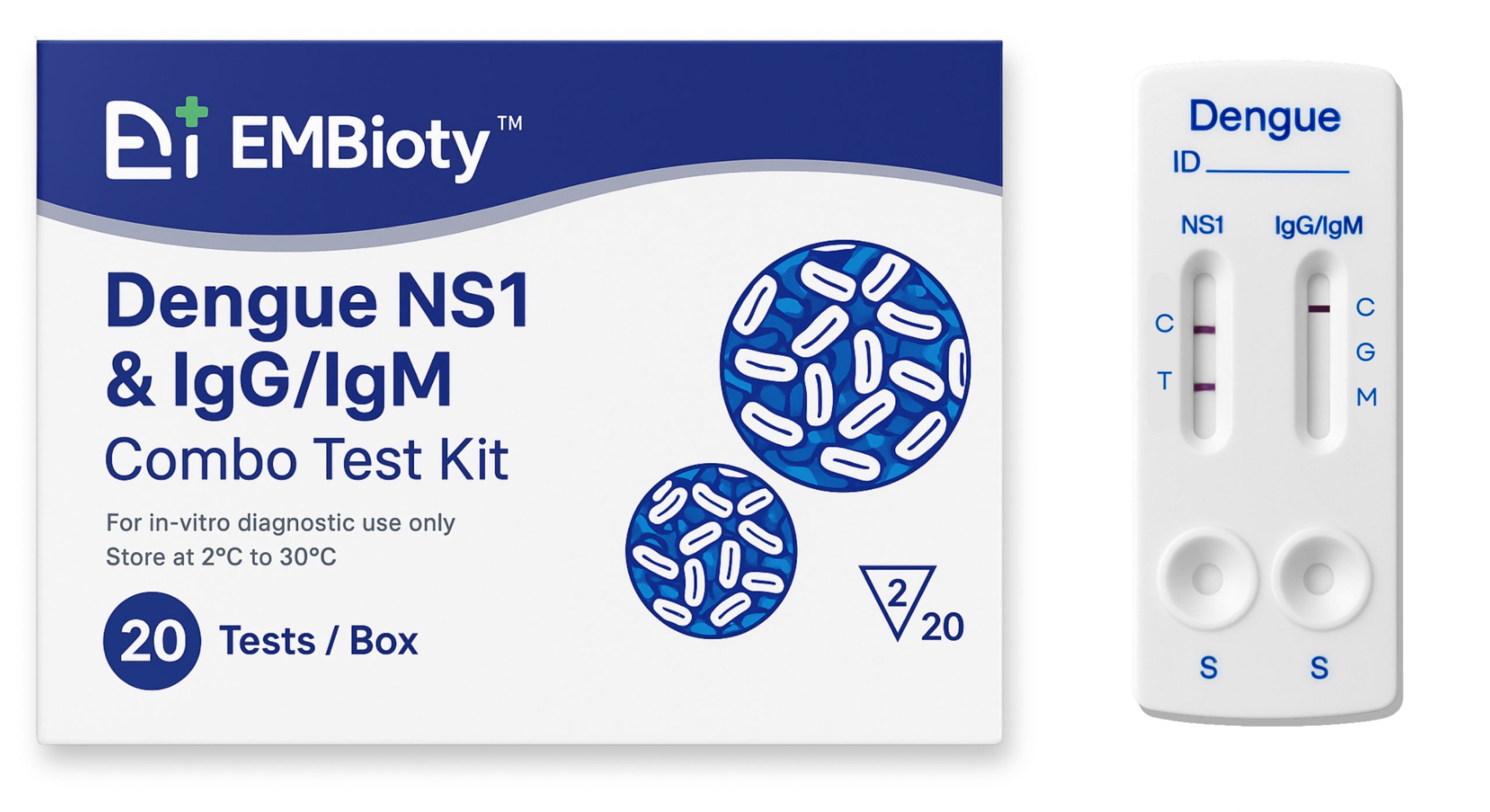 EMBioty Dengue Combo - EconMed Marketing (M) Sdn Bhd is an MDA-registered medical device manufacturer, authorised representative, importer, and distributor in Malaysia